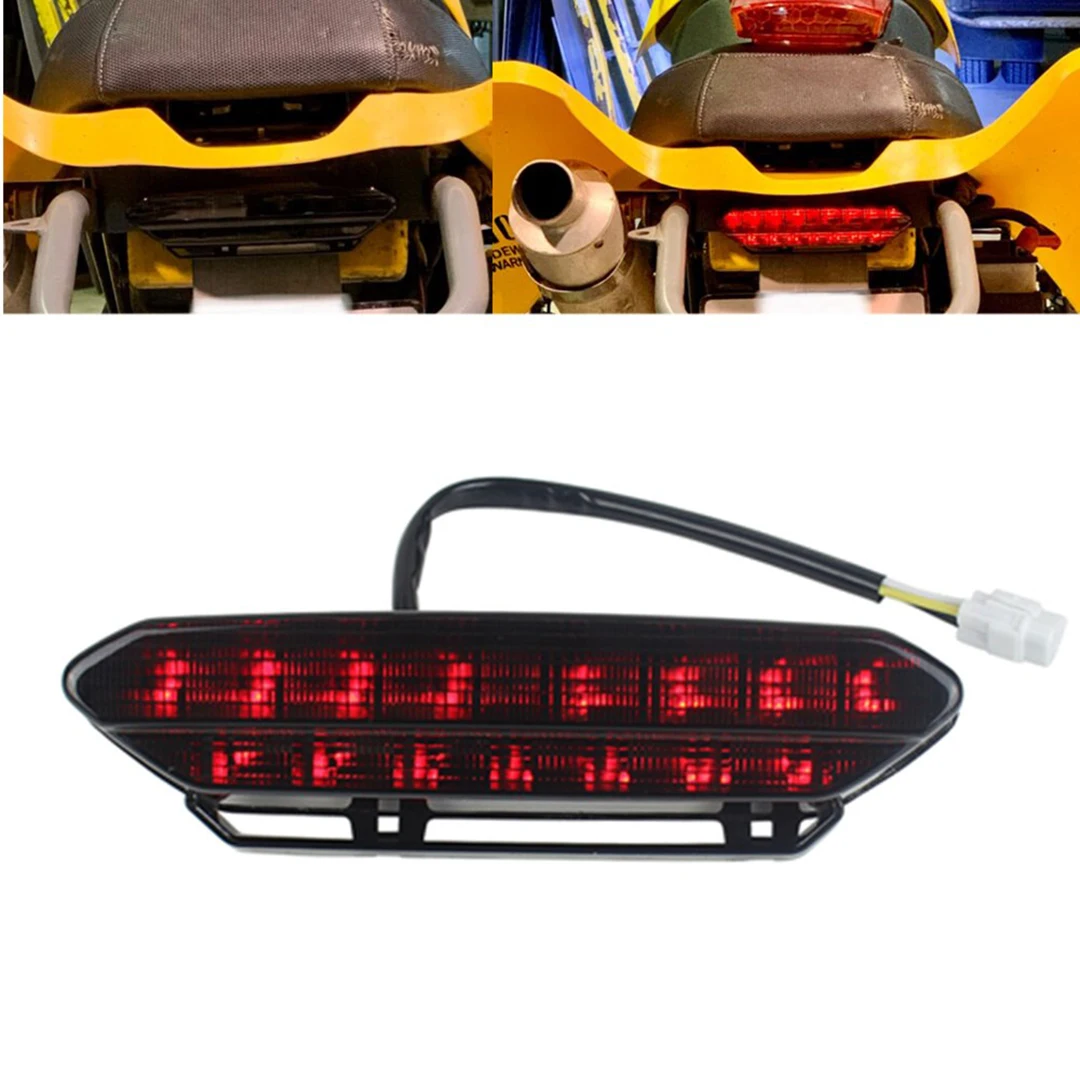 Mayitr 1 шт. мотоциклетный красный светодиодный задний фонарь для Yamaha 2006 - 2009 YFZ450 06-09 YFZ 450 5TG-84710-21-00 светодиодный задний фонарь