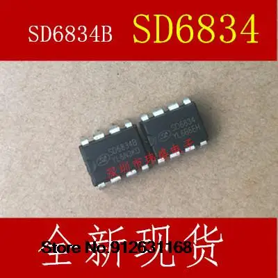 

20PCS/LOT SD6834 LED DIP-8 SD6834B