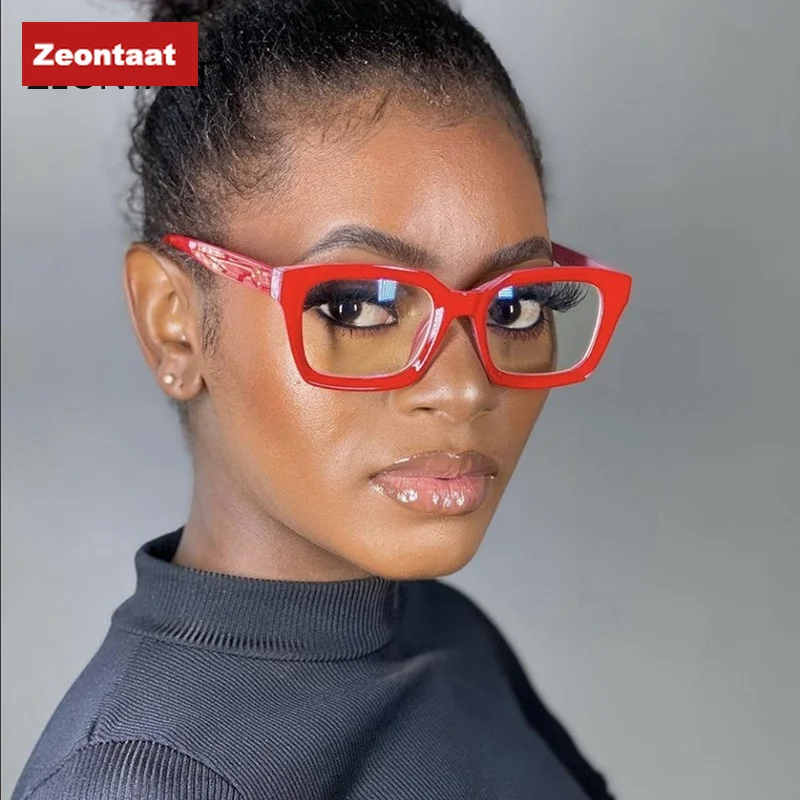 

Оправа для очков с защитой от сисветильник для мужчин и женщин, оверсайз квадратные оправы для очков, компьютерные прозрачные очки по рецеп...