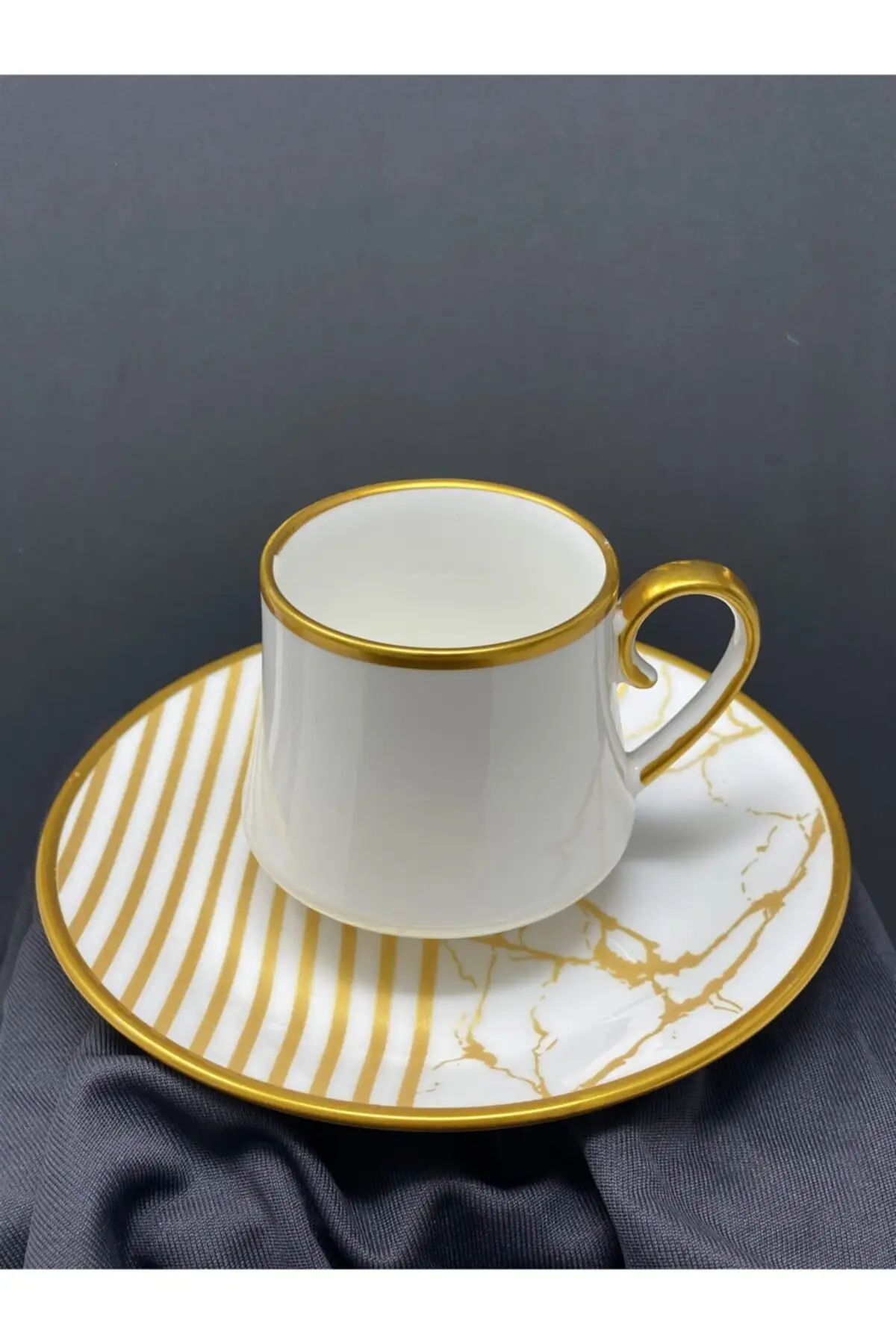 

Удивительный турецкий греческий арабский Набор чашек для кофе и эспрессо, набор желтых кофейных чашек с узором