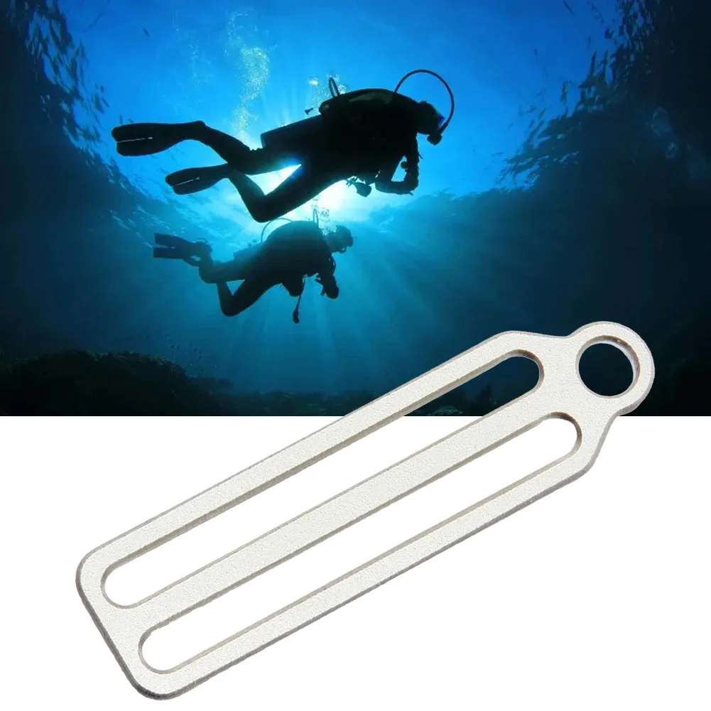 

Scuba Diving Stainless Steel Webbing Diving Weight Belt Slide KeeperD Ring Webbing Harness Belt Diving Accessories