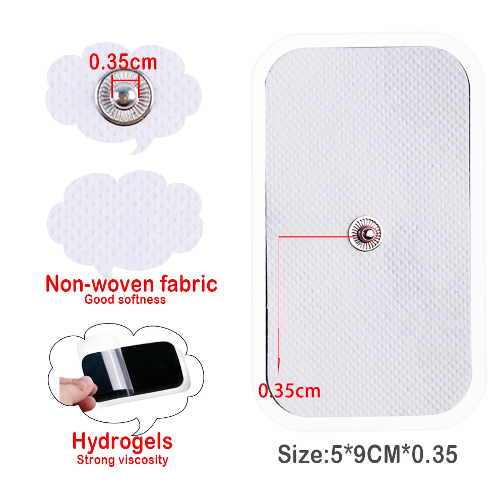 10/20P TENS нетканый самоклеящийся 5*9 см электродные прокладки сменные для