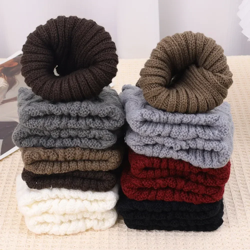 

Манжеты, осенне-зимние гетры, теплые вязаные носки Y2K, аксессуары для ног, новинка, Обложка для ног и короткие гетры, шерстяные женские сапоги