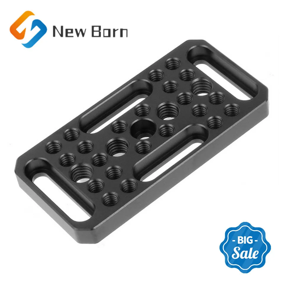 

Photography Accessories Expansion Cheese Board Bottom Plate Top Plate With Thread Camera Tripod Quick Release Adapter Plate