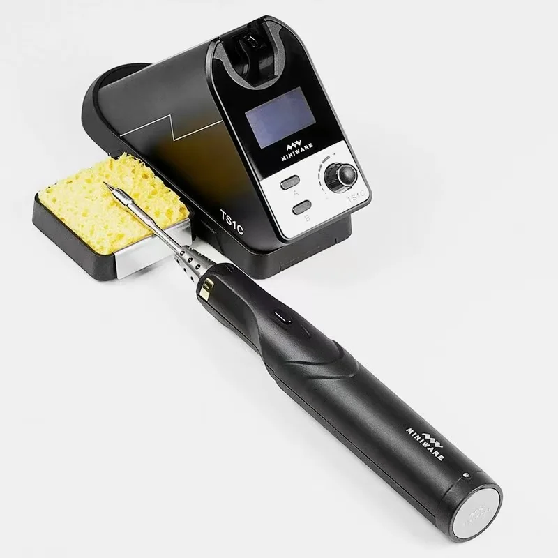 Оригинальная беспроводная паяльная станция TS1C MINIWARE мини-паяльная ручка 45 Вт PD