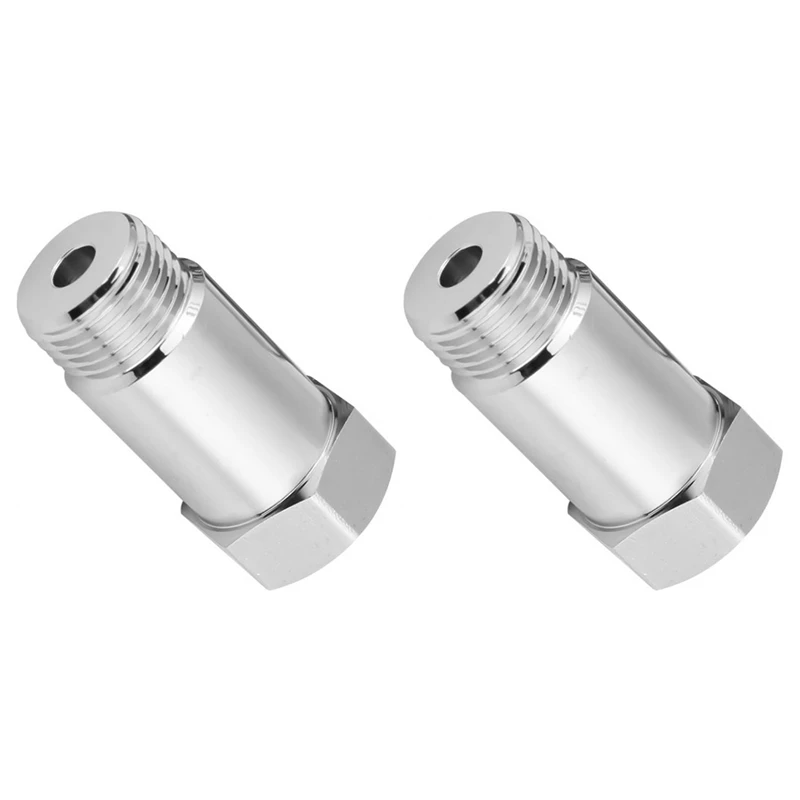 

2X M18X1.5 адаптер для кислородного датчика O2, преобразователь для автомобильного датчика SES DTC, проверка освесветильник двигателя, удлинитель O2...