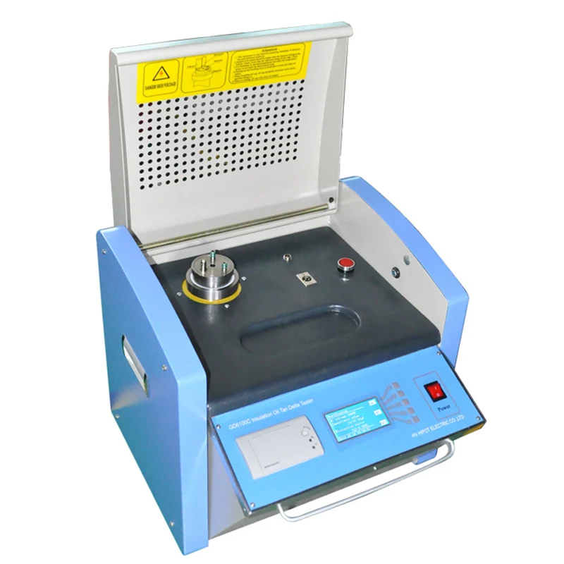 

Precision Insulation Oil Dielectric Loss Tester Tan Delta Tester Resistivity Tester GD6100C