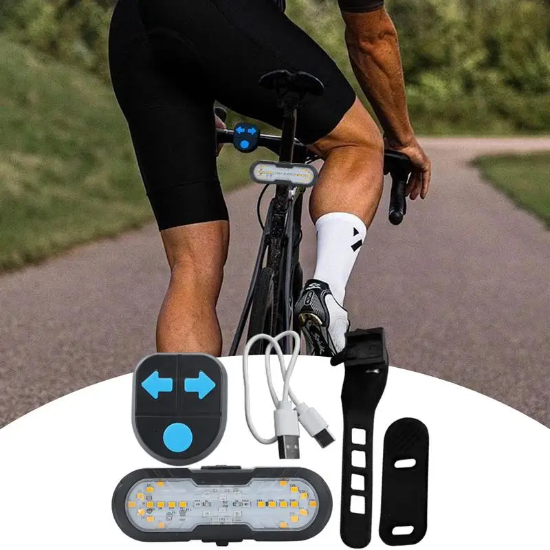 Перезаряжаемые задние фонари для велосипедов с указателями поворота высокая