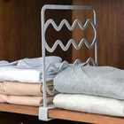 Разделители полки для шкафа, разделитель одежды, органайзер, разделительные полки, стеллажи из проволоки, домашние аксессуары PF91613