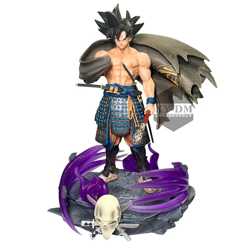 

Аниме Драконий жемчуг Z Сон Гоку 5 голов резьба большая экшн-фигурка Shogunate Tattoo Super Saiyan Gk Статуя Модель Кукла светящиеся игрушки
