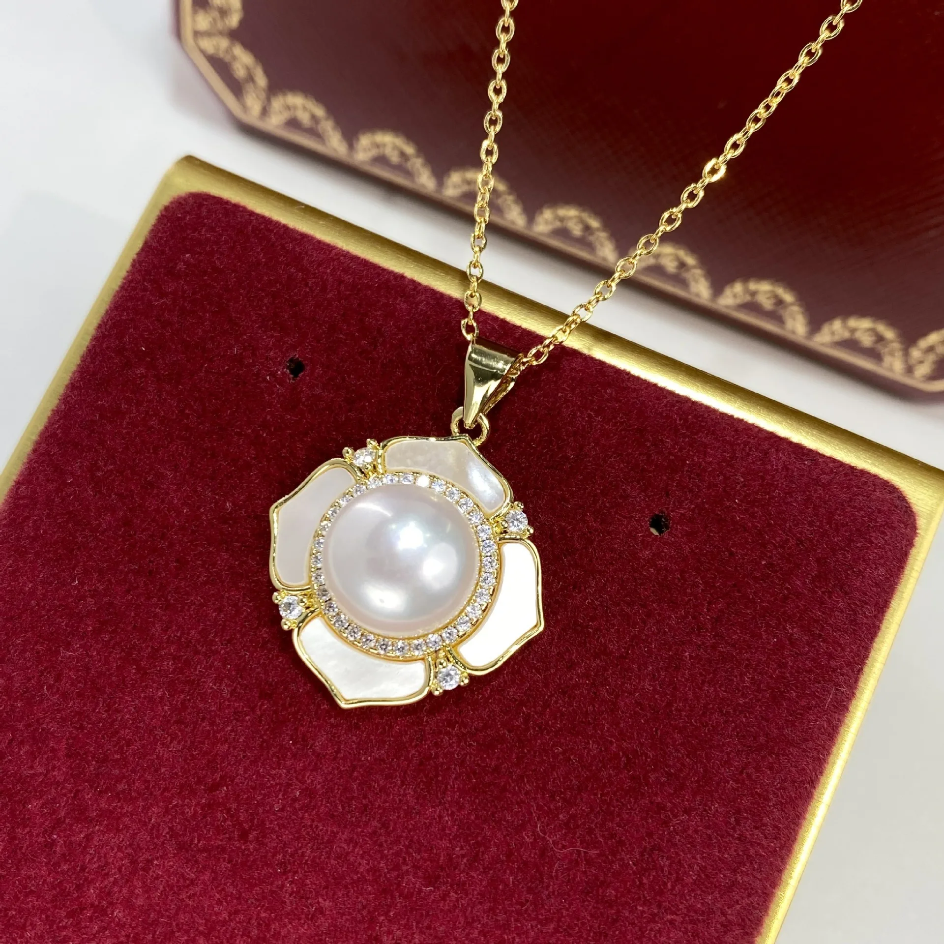 Женский роскошный комплект из трех предметов кольцо и серьги с натуральным