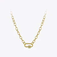 enfashion punk screw pendant necklace women 2020 stainless steel gold color chain choker necklaces fashion jewelry collar p3133