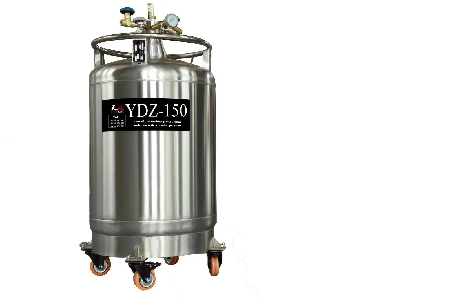 Резервуар из нержавеющей стали для жидкого азота самонапорный резервуар