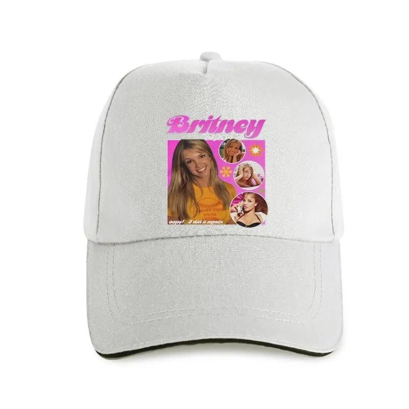 

new cap hat Britney Spears 90s Vintage Unisex Black men cotton men summer fashion Baseball Cap euro size