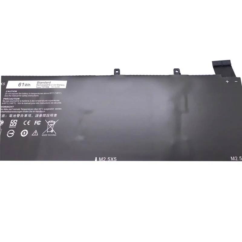 Новый аккумулятор TOTRM T0TRM для ноутбука Dell XPS 15 9530 Precision M3800 с 2 5 &quotSSD 11 1 В 61WH |