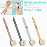 long handle liquid bath brush bathroom body brushes back body bath shower sponge exfoliating scrub massager skin cleaning tools