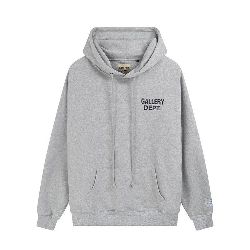 

GALLERY DEPT 2023 New High Quality Brand Hoodies Men Fashion woman Sweatshirts 100% Cotton Men's Hoodie Embroidery letter decals