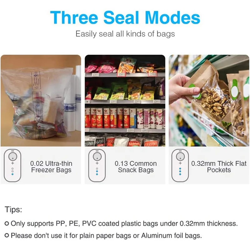 Мини-запайщик фольги перезаряжаемый через USB мини-запайщик запечатывающий