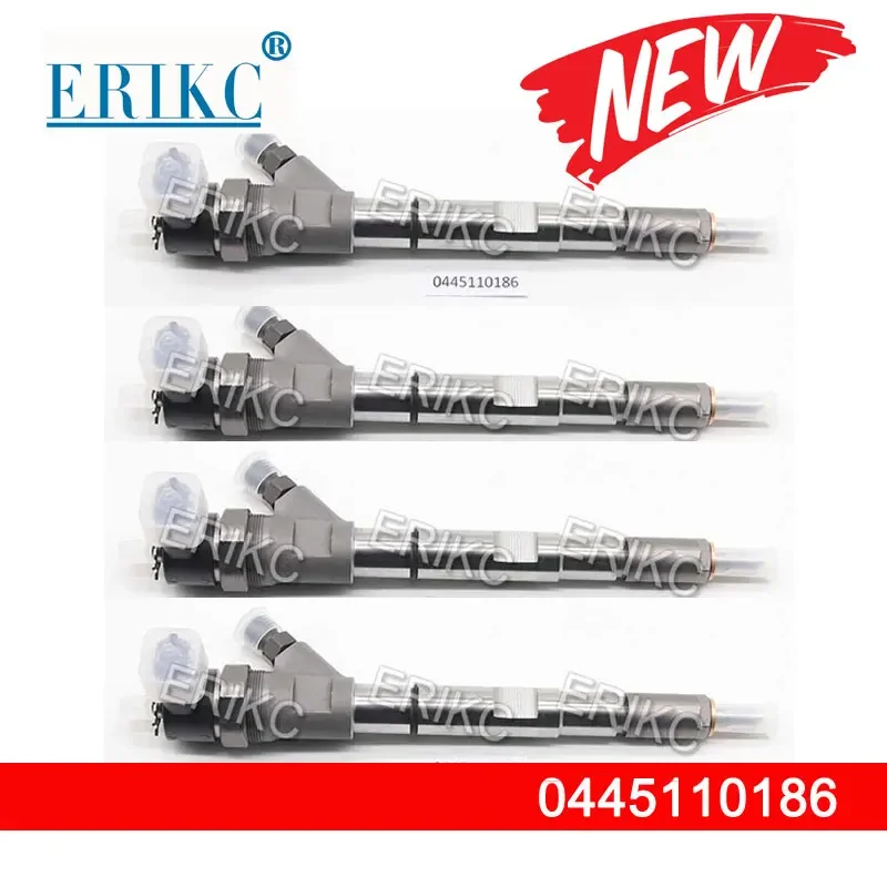 4шт. 338004 A150 0445110186 Форсунка 0 445 110 186 новая дизельная форсунка 0445 для HYUNDAI KIA 33800-4A100