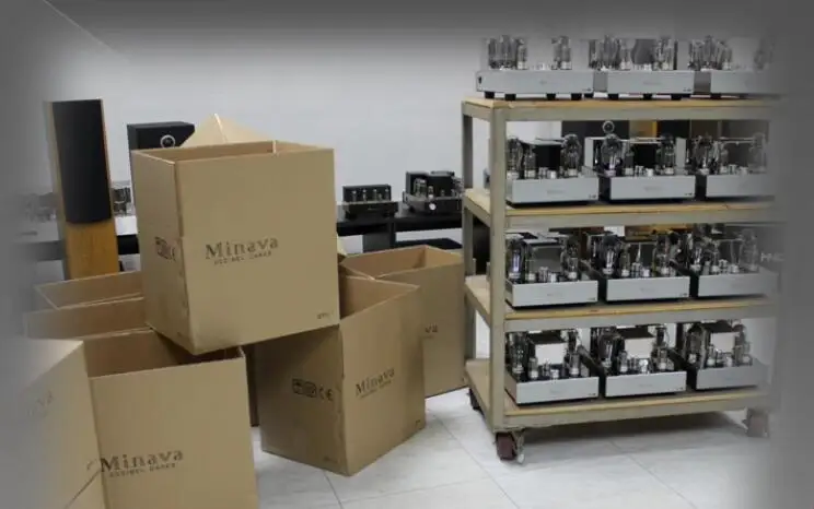 MINAVA AUDIO SE-KT88 12 Вт * 2 односторонний стерео Merger + чистый задний электронный ламповый