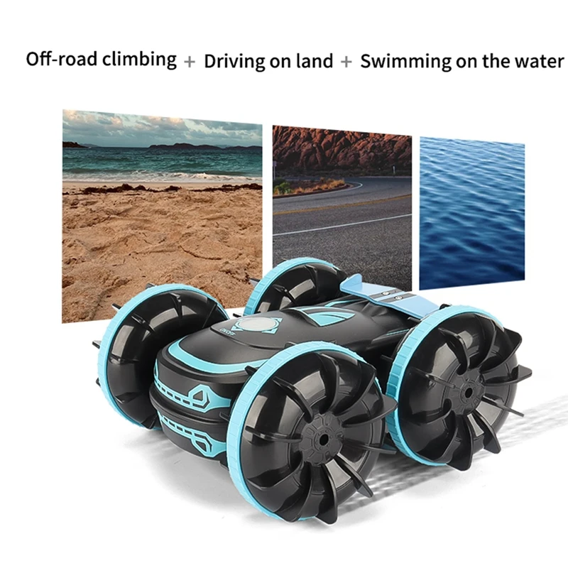Автомобиль-амфибия с дистанционным управлением 2 4G специальный автомобиль