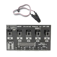 newest upa usb v1 3 universal eeprom adapter ecu programmer with soic 8pin clip cable for for i2cspi microwire works perfect