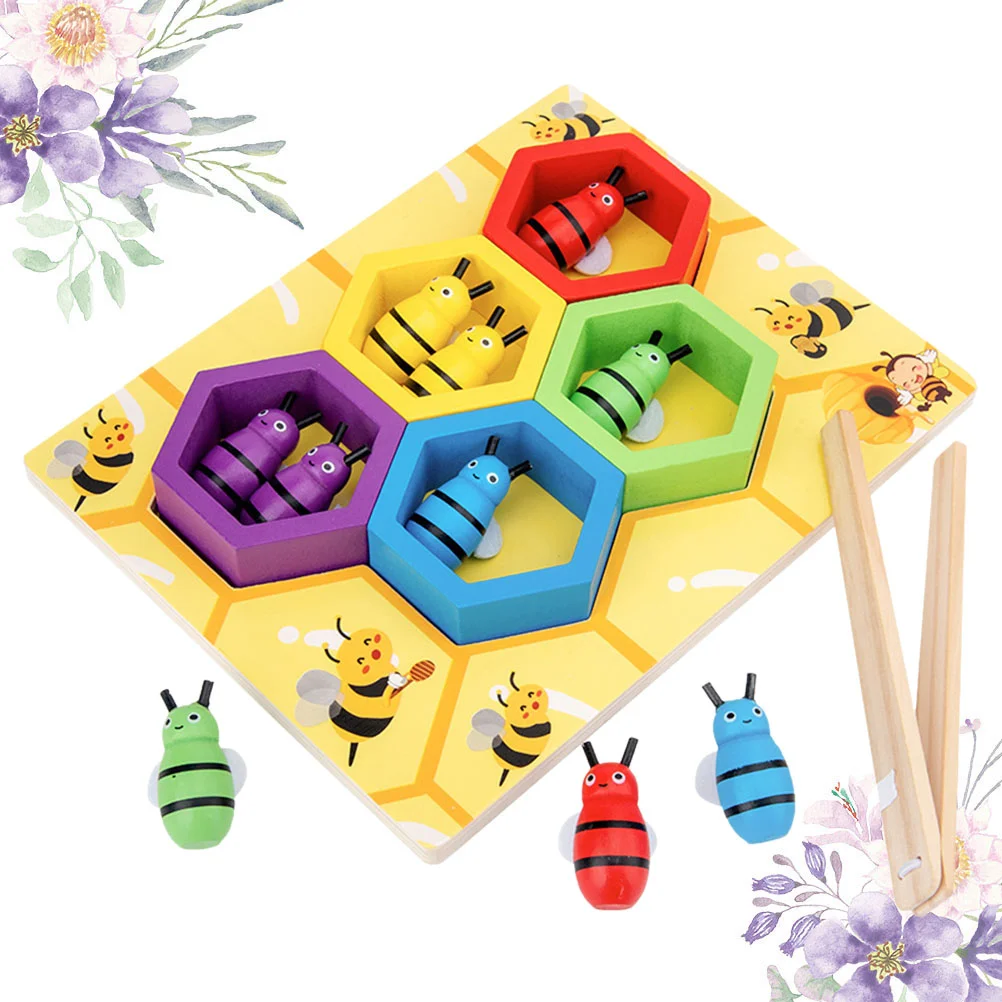 

Toy Wooden Fine Motor Wood Eye Christmas Games Puzzle Baby Skill Puzzles Stacking Kids Cordination Stem Hand Montessori Game