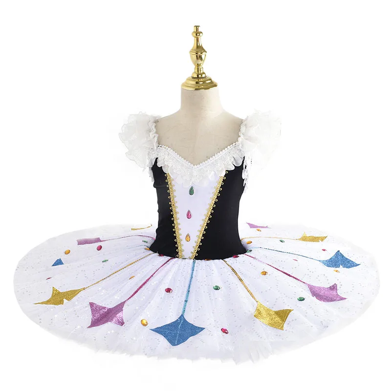 Романтическая профессиональная балетная пачка Белое лебединое озеро для