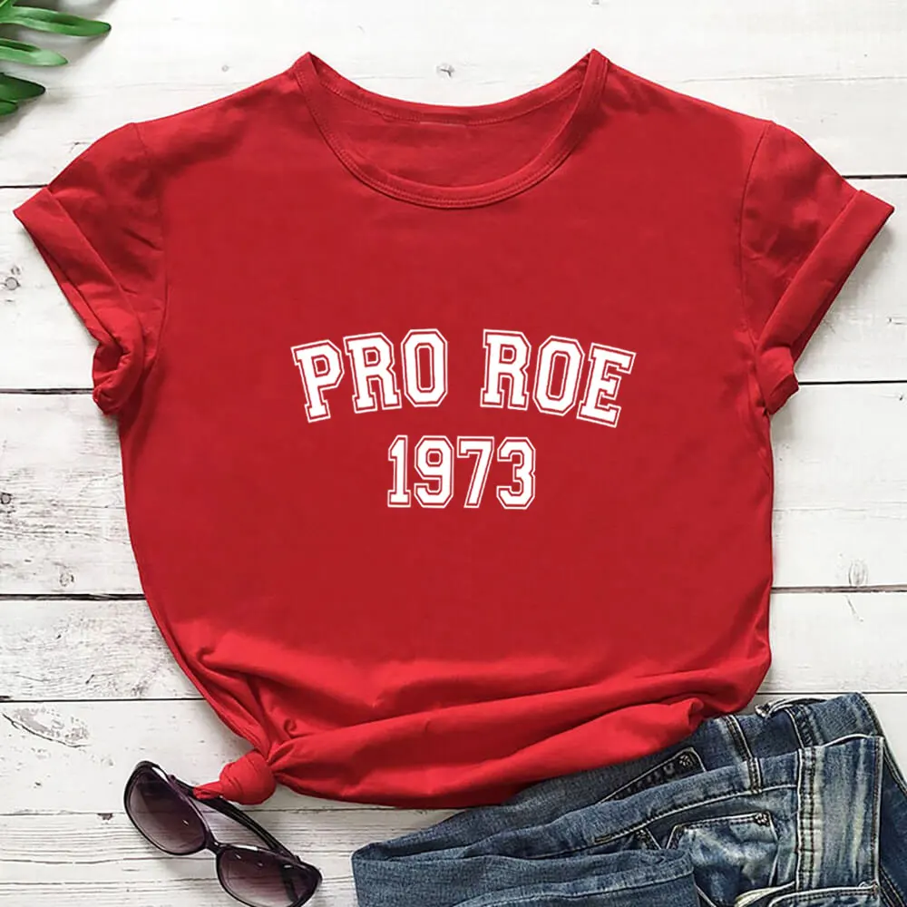 Фото Рубашка Pro Choice My Body My Choice, рубашка 100%, Женская забавная Летняя Повседневная рубашка с коротким рукавом, футболка-активист №3
