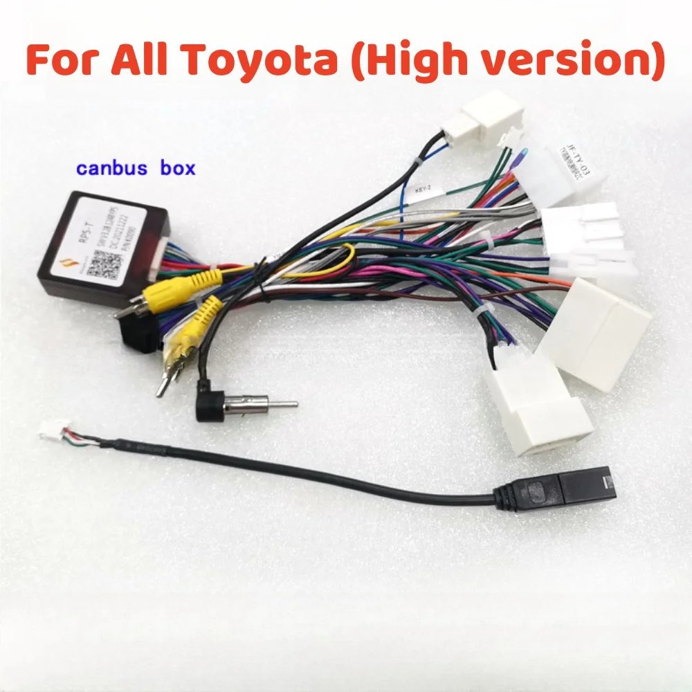 Для Toyota Camry Rav4 Corolla Prius HighLander PRADO 120 REIZ/MARK X/ CHR/ HARRIER/ PRIUS/TUNDRA GPS Автомагнитола Canbus
