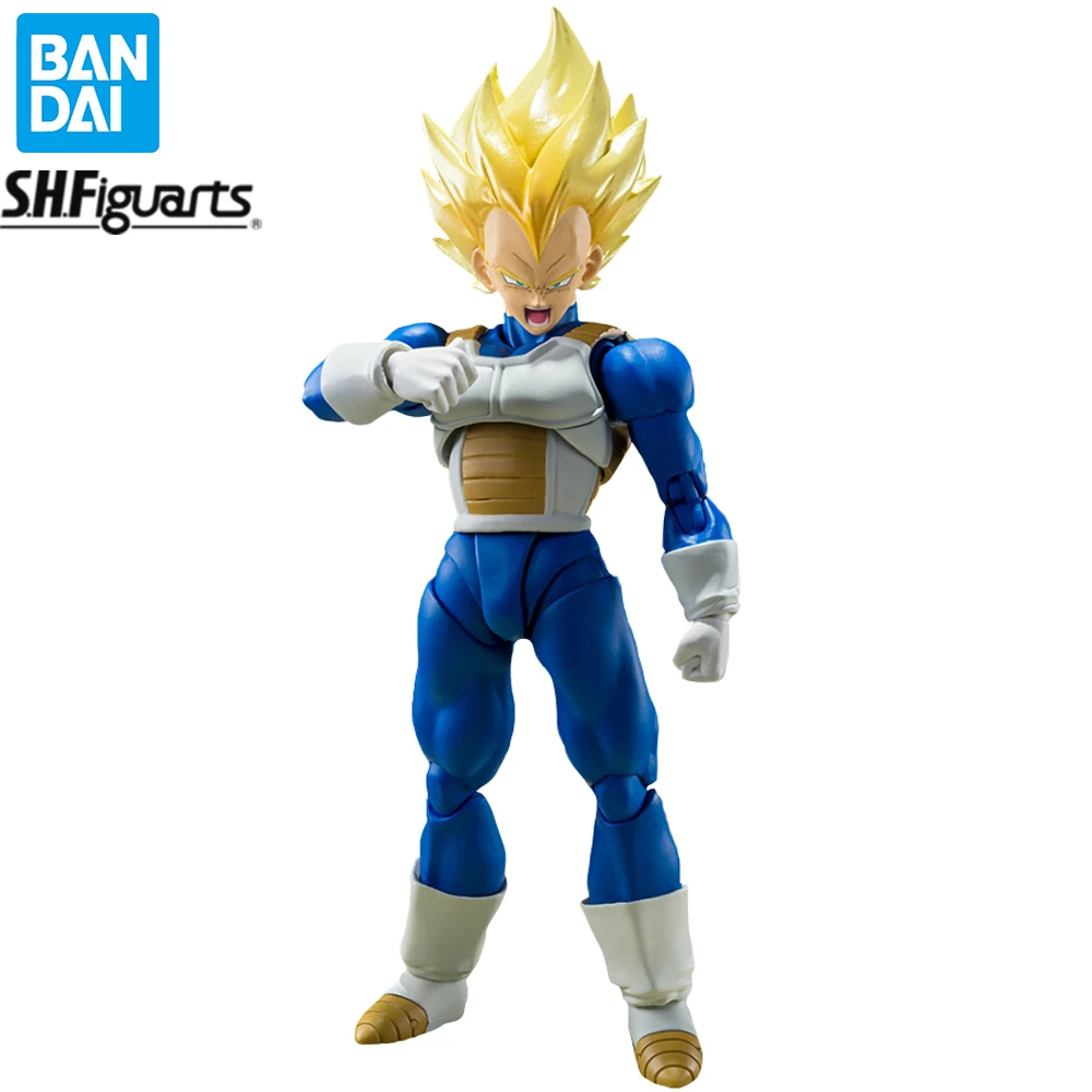 

Bandai Dragon Ball Z SHFiguarts Vegeta SSJ Awakened Super Saiyan Blood Ver. Action Figure Collectible Anime Model Toys