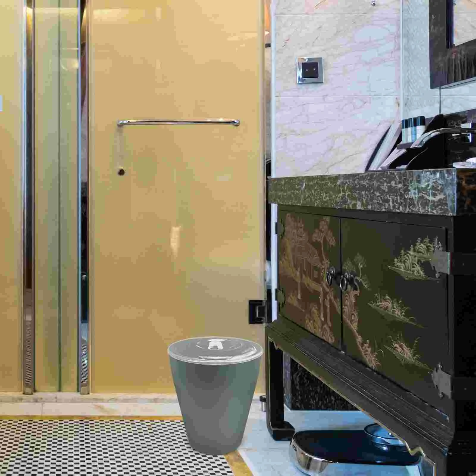 2 шт. ведро с крышкой контейнер для мусора банка краской поворотный клапан