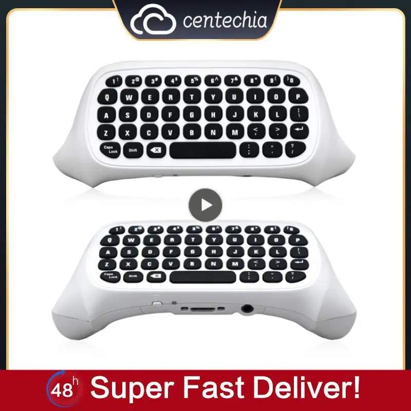 

1~5PCS Wireless Keyboard for Series X/S Controller 2.4Ghz Mini Keyboard Gaming Chatpad with Audio/Headset Jack for