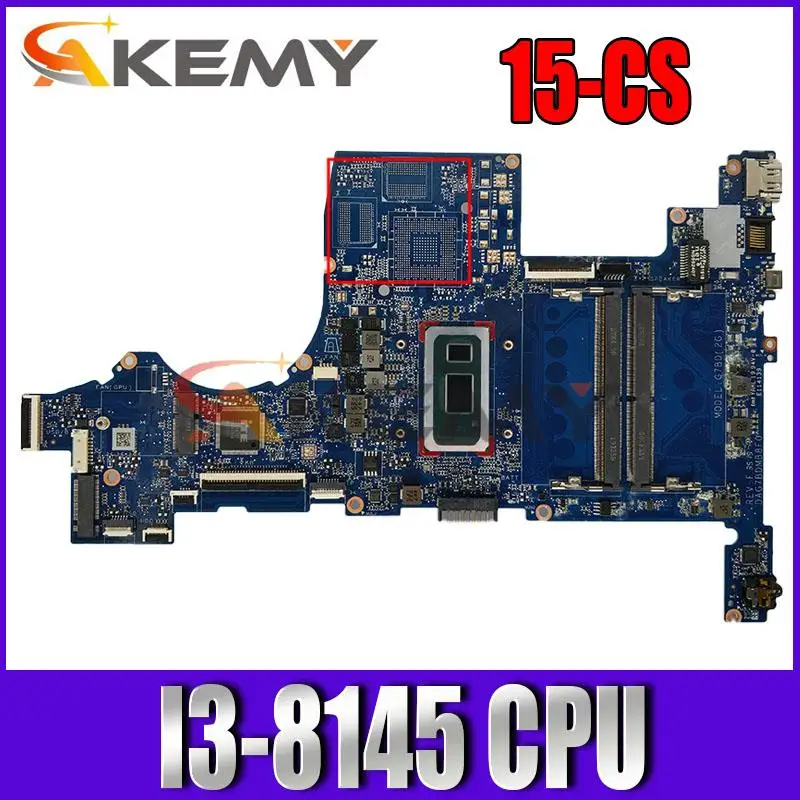 

DAG7BDMB8F0 с I3-8145 материнская плата с процессором для ноутбука HP 15-CS 15T-CS200, тест ПК 100% ОК