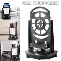 mobile phone shaker for two phones automatic shake step earning swing device mobile phone shaker step earning stands h best