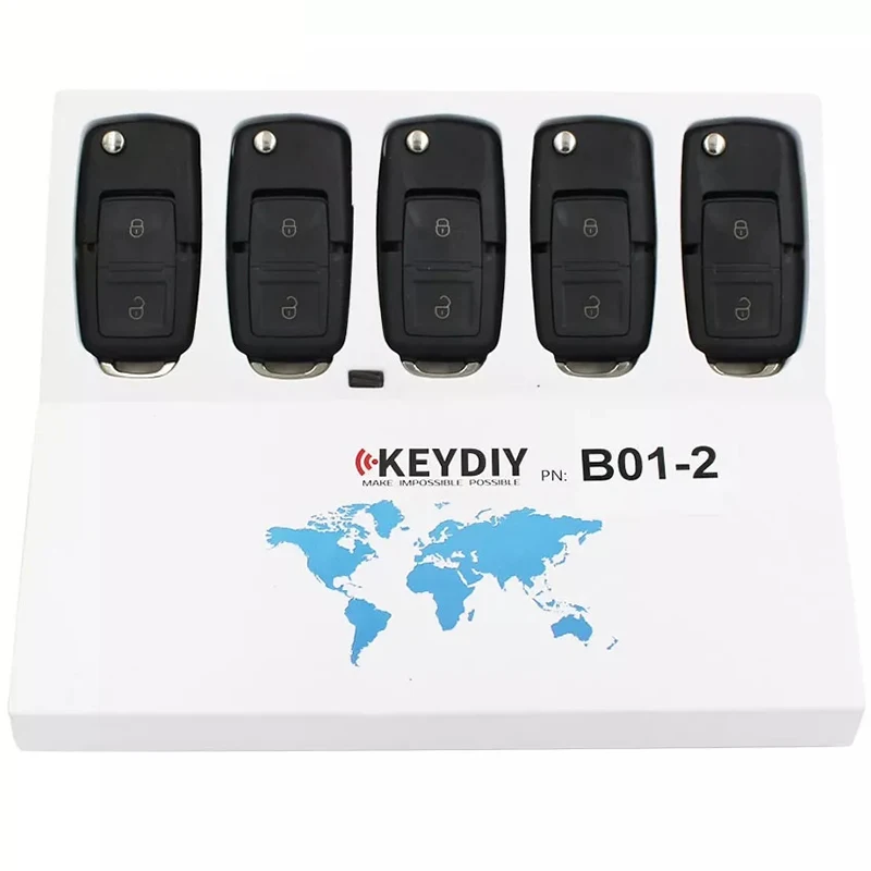 

5Pcs/10Pcs Per Lot KEYDIY B-Series B01-2 Remote 2 Button Universal Control For KD900 URG200 KD-X2 Mini KD to Generate New Remote