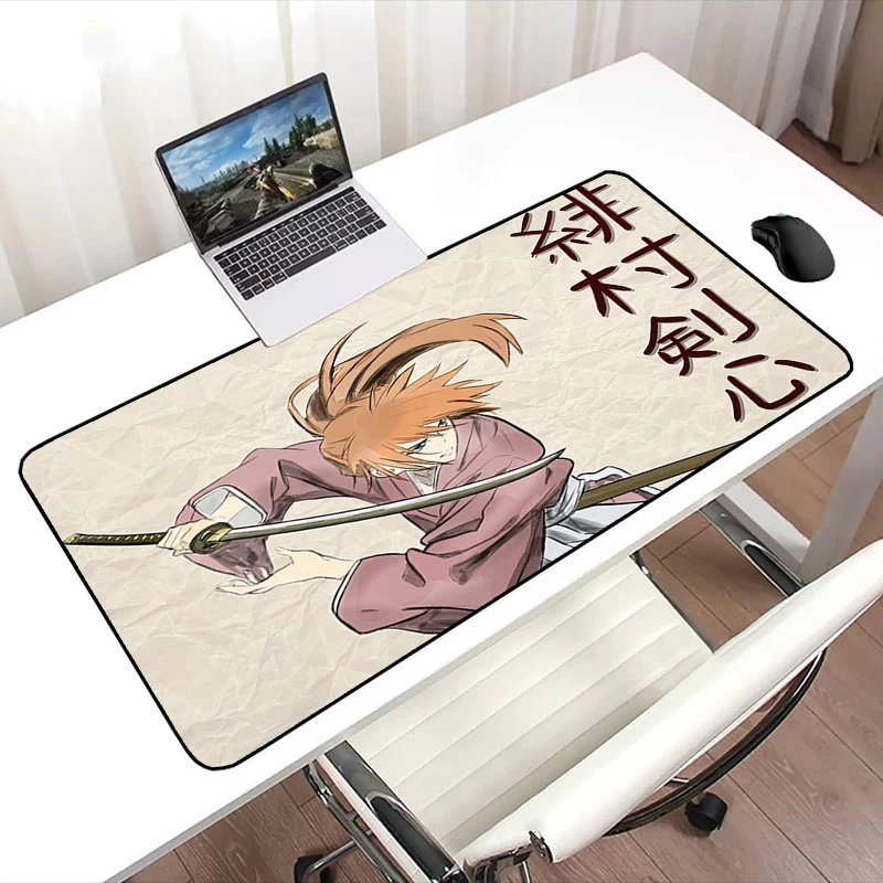 

Аниме Коврик для мыши Rurouni Kenshin, резиновый коврик для настольного ПК, игровые аксессуары, коврик для мыши, коврик для клавиатуры, шкафа, разме...