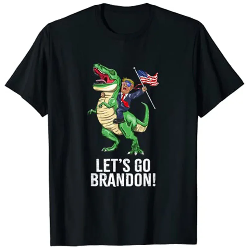 Забавная Мужская и женская футболка Let's Go Brandon T.ru mp футболки для детей взрослых