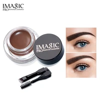 eyebrow cream waterproof and makeup free 6 color eyebrow cream with brush head dyeing eyebrow cream set wsywzh 044