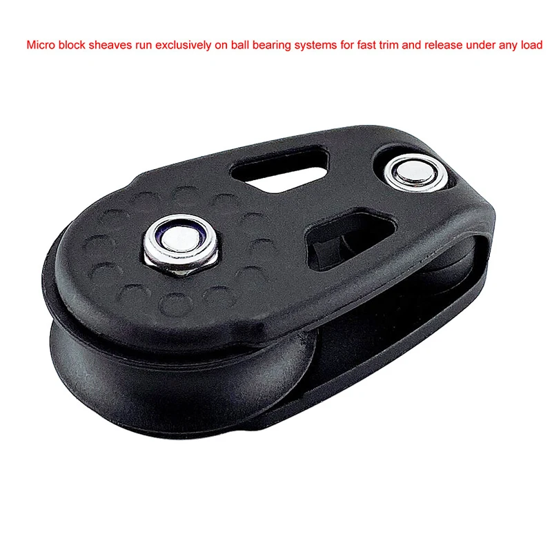 

Nylon Pulley Kayak Boat Rope Block Marine Sheave Lifting Anchor Wheel Accessories Sailing Dinghy Outdoor Water Sport Hardware