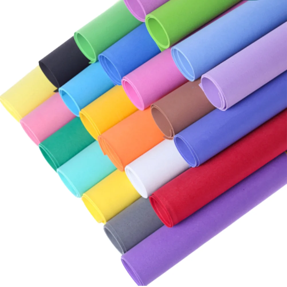 

Sheets Crafts Craft Paper Thin Squaresevaglitter Assorted Colors Thick Colored Handicraft Colorful Cardstock