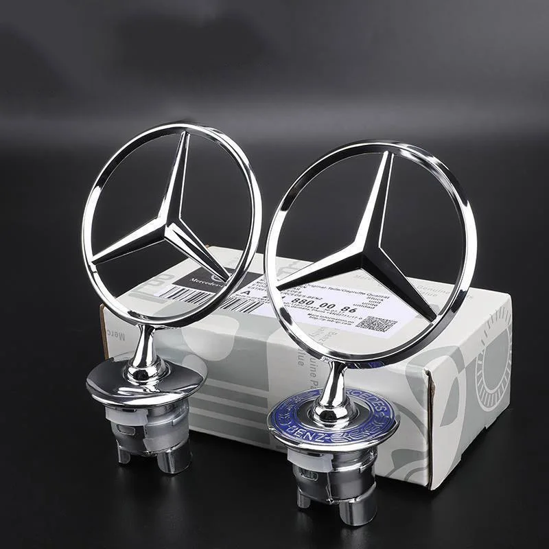 Металлическая хромированная 3d-эмблема на переднюю капот автомобиля 44 мм логотип