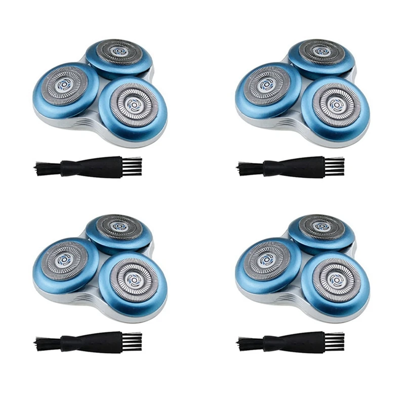 

4X Replacement Shaver Head Cutter For Philips Series 7000 9000 RQ10 RQ11 RQ12 111 SH90/52/70 S9711 S9511 Razor Blades
