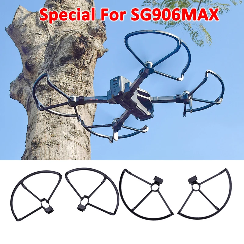 

4PCS Protective Ring Blade Guard Spare Part Fit for SG906MAX Drone Propeller Protection Frame Replacement Assembly