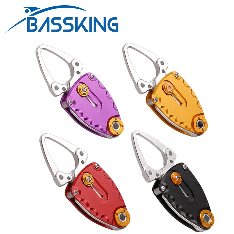 

BASSKING мини-рыболовный захват для губ 92 мм, алюминиевый Портативный рыболовный контроллер, рыболовные захваты, рыболовные снасти, инструменты для рыбалки