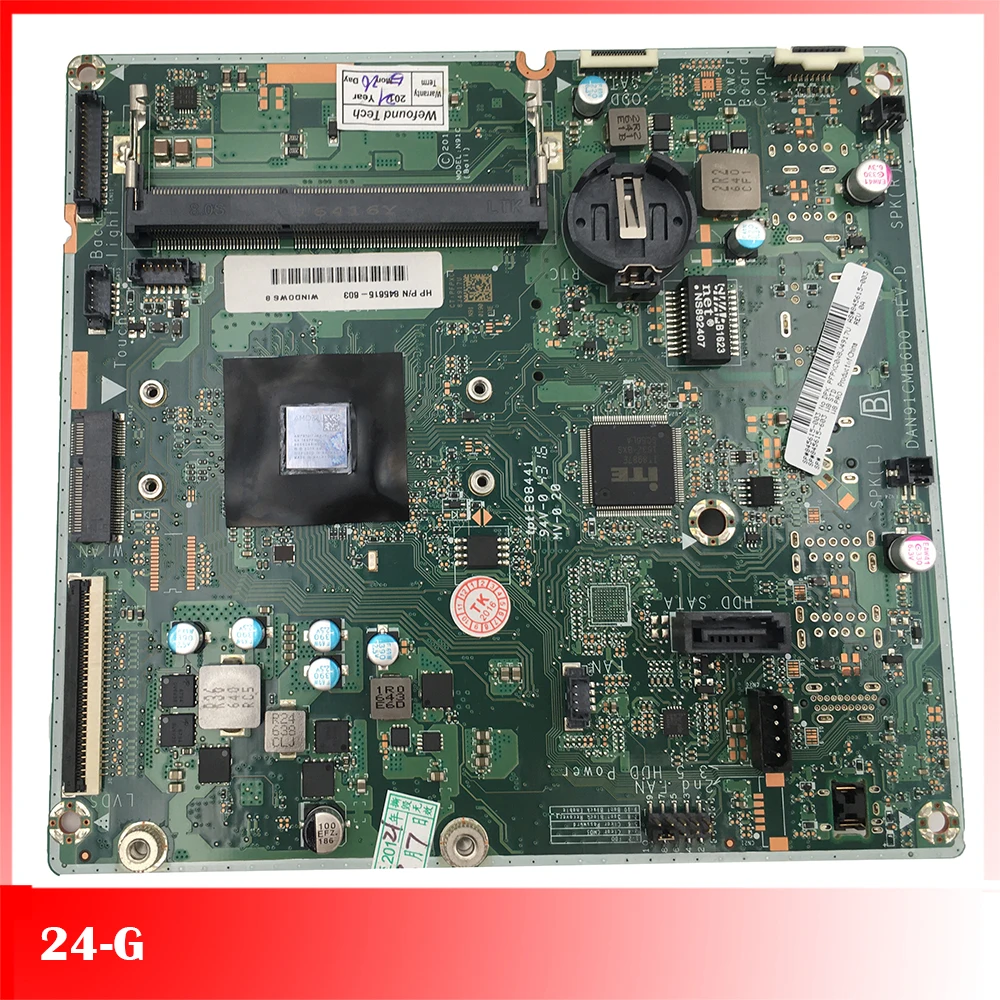 Original All-In-One Motherboard For HP 24-G DAN91CMB6D0 845615-005 845615-603 A8-7410CPU Perfect Test Good Quality