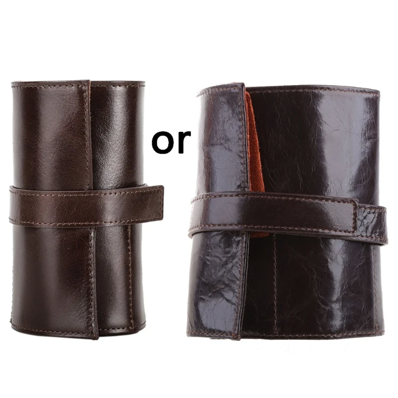 Футляр для хранения часов в рулоне Дорожный Кожаный Органайзер защитный чехол