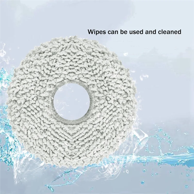 10 шт. тряпка для швабры Dreame Bot L10S Ultra/ S20/S10 Pro/X10 Roborock Q Revo робота-пылесоса Mijia B101CN