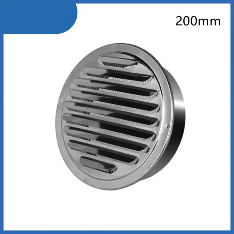 

Strong Toughness Ventilation Cover Vents Silver Durable Stainless Steel Ventilation Hood Ventilator Antirust Air Fence Fly Nets