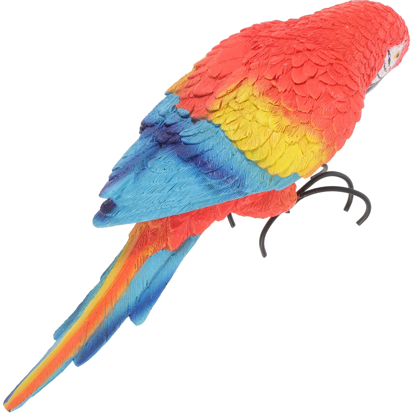 

Модель попугая Colorfast из смолы для сада, двора, декоративный искусственный попугай, реалистичное украшение из смолы для птиц